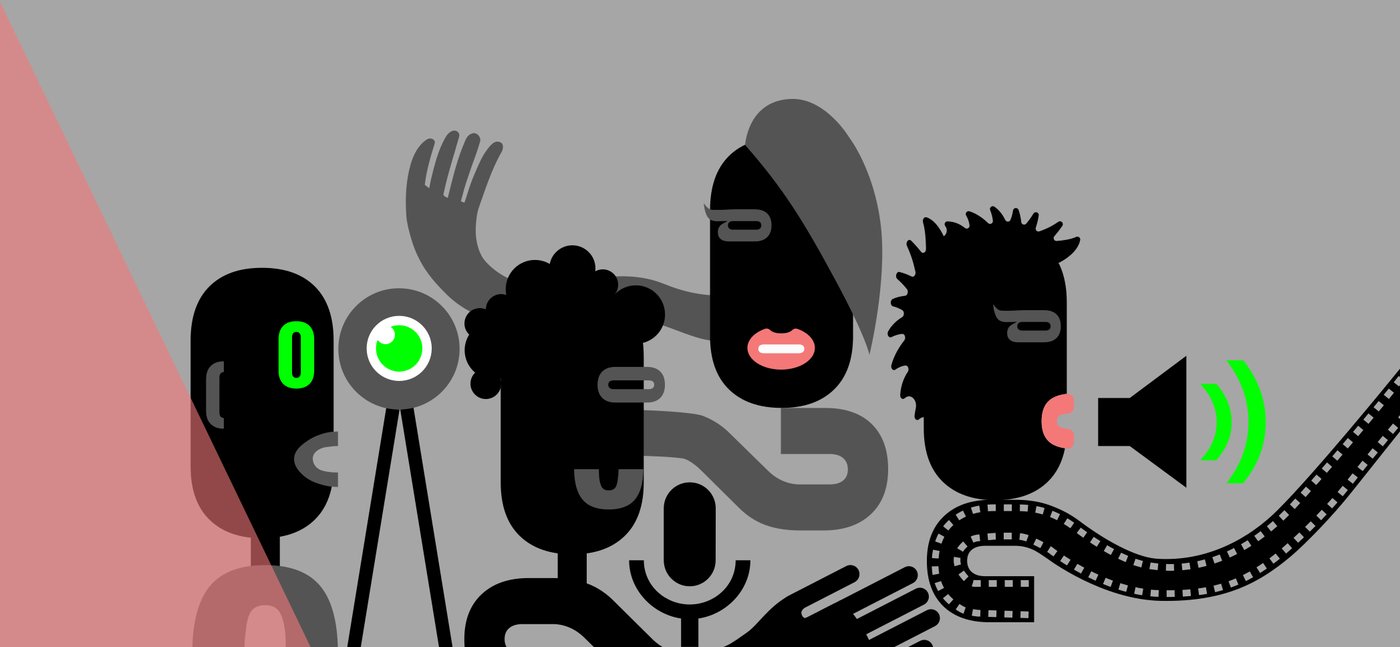 Illustration zur Existenzkrise im deutschen Film